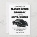 Search for classic car invitations 50th
