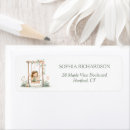 Search for cute fairy return address labels Watercolor