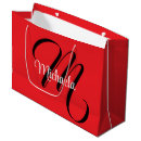 Search for initial gift bags Typography