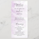 Search for formal wedding programmes Watercolor