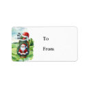 Search for bag return address labels Golfer