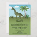 Search for brachiosaurus invitations Dinosaur