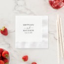 Search for cocktail wedding napkins Reception