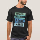 Search for dave tshirts Difference