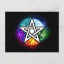 Search for wicca symbols postcards Wiccan