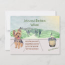 Search for dog moving announcement cards Change of address