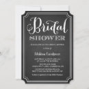 Search for chalk bridal shower invitations Script