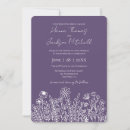 Search for lavendar wedding invitations Purple