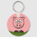 Search for cartoon pig key rings Cute