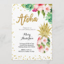 Search for pineapple birthday invitations Floral