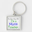 Search for math teacher key rings School
