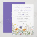Search for field wedding invitations Wildflower