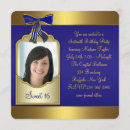 Search for royal sweet 16 invitations Blue