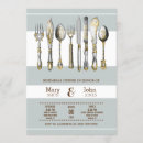 Search for knife fork spoon invitations Cutlery