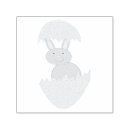 Search for easter egg rubber stamps Bunny