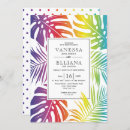 Search for monstera leaf wedding invitations Pattern