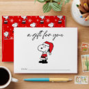 Search for cash envelopes Snoopy santa claus