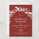 Search for wreath christmas invitations Modern