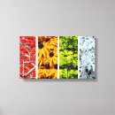 Search for seasons canvas prints Red