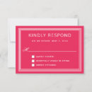 Search for pink rsvp cards Trendy