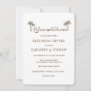 Search for beach rehearsal dinner invitations Vintage