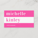 Search for fuchsia business cards Modern