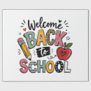 Search for welcome wrapping paper Welcome back to school