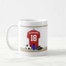 Search for sports jersey mugs Soccer
