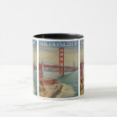 Search for vintage san francisco mugs Golden gate bridge