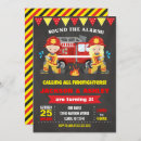 Search for girl firefighter birthday invitations For kids