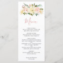 Search for pink and gold menus Bride