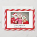 Search for striped christmas cards White