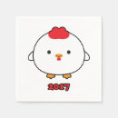 Search for chinese new year paper napkins Rooster