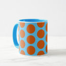 Search for orange polka dots mugs Blue