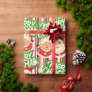 Search for mrs claus wrapping paper Merry christmas