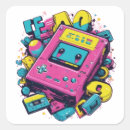 Search for retro games stickers Old school gaming