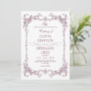Search for plum wedding invitations Formal