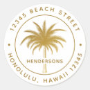 Search for palm tree return address stickers Create your own