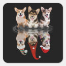 Search for funny corgi stickers Pembroke welsh corgi
