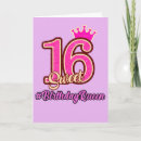 Search for princess birthday cards Sweet 16