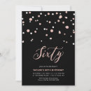 Search for simple 60th birthday invitations Sixty