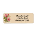 Search for arrangement return address labels Vintage