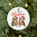Search for all i want for christmas tree decorations Santa