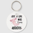 Search for salamander key rings Axolotl