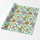 Search for cartoon birthday wrapping paper Monkey