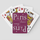 Search for paris playing cards Eiffel