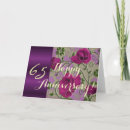 Search for 65th wedding anniversary cards Pink
