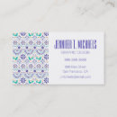 Search for tile business cards Geometric