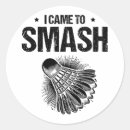 Search for badminton design stickers Tennis