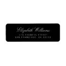 Search for black return address Chic